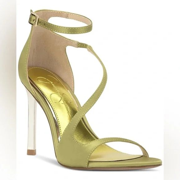 (Z) Jessica Simpson,Qamille Women Strappy Stiletto Heel Dress Sandals,Sz 11/42.5 - Picture 2 of 15